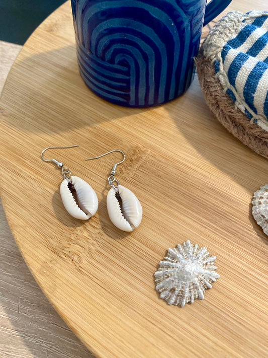 Boucles d'oreille coquillage