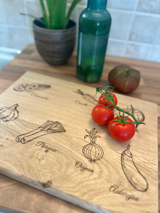 Planche apéro/à découper - Les légumes